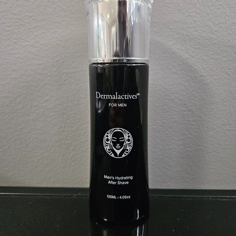DERMALACTIVES FOR MEN HYDRATING AFTERSHAVE- 4.05 fl oz \ 120 ml-BRAND NEW-SEALED